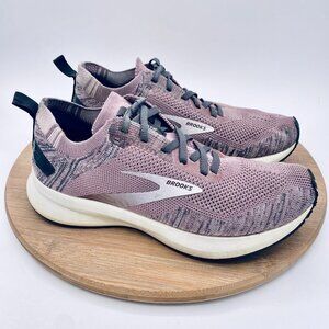 Brooks Levitate 4 Running Shoes Womens 7 Purple Mesh Trainers Trail Sneakers
